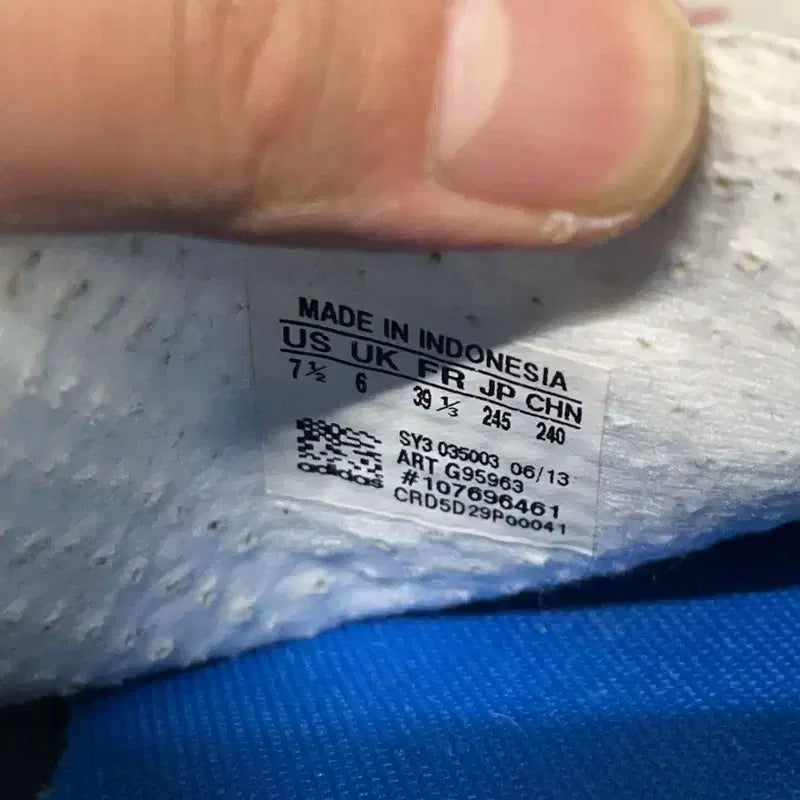[BUNJANG] Adidas SL 72 Blue Leopard Sneakers 245 / 아디다스 SL 72 블루 레오파드 스니커즈 245 E01896