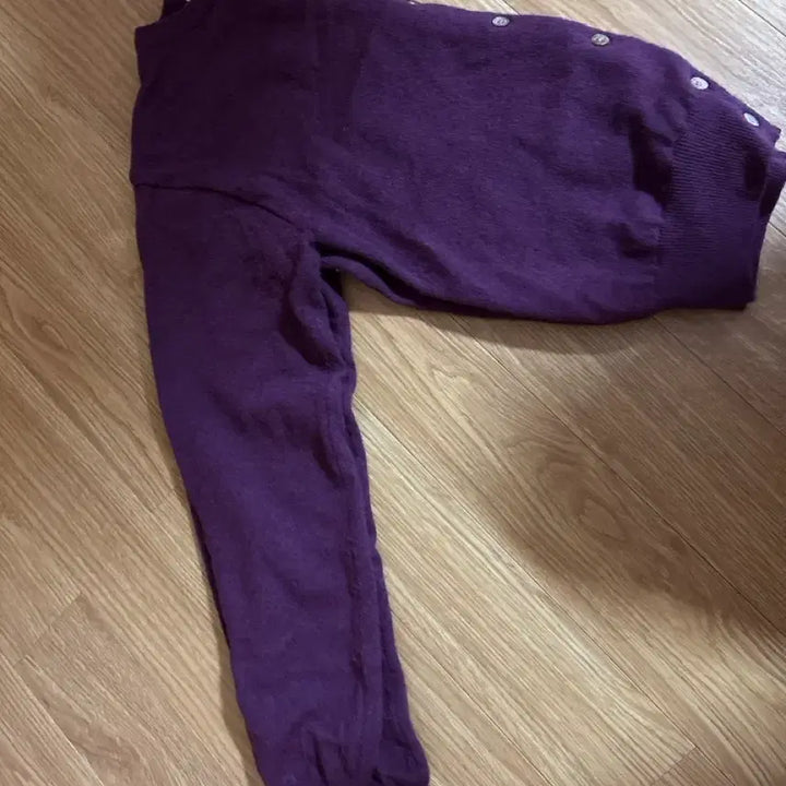 [BUNJANG] Smooth Mood Grape Burgundy Cardigan / 스무드무드 그레이프 버건디 가디건