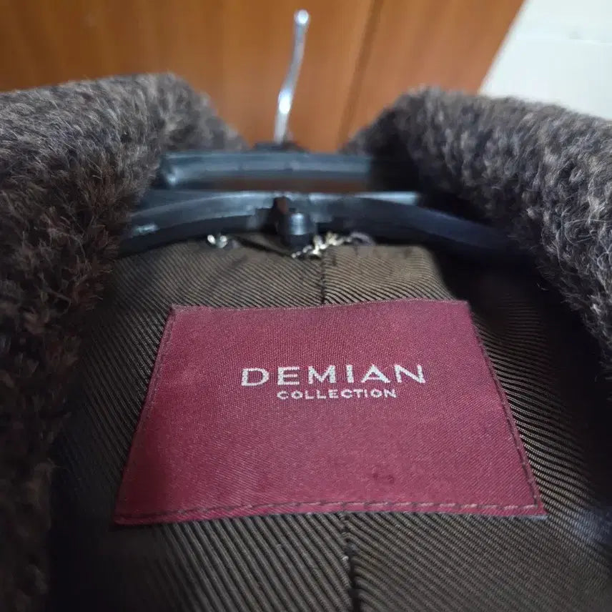 [BUNJANG] Demian Collection Brown Alpaca Wool Coat / 데미안 컬렉션 브라운알파카 모직 코트