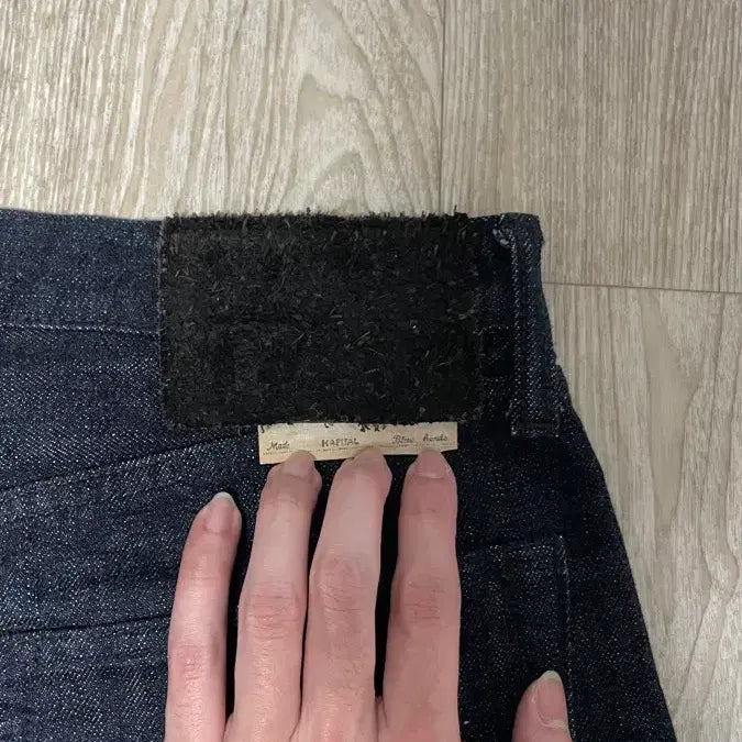 [BUNJANG] Capital 14oz Denim 5P Monkey Cisco Pants Black / [32] 캐피탈 14온즈 데님 5P 몽키 시스코 팬츠 블랙