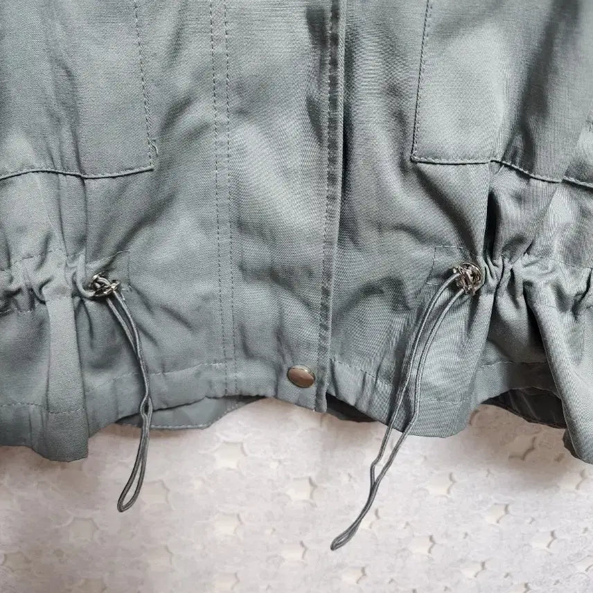 [BUNJANG] Khaki Spring Zip-Up Jacket (Women&