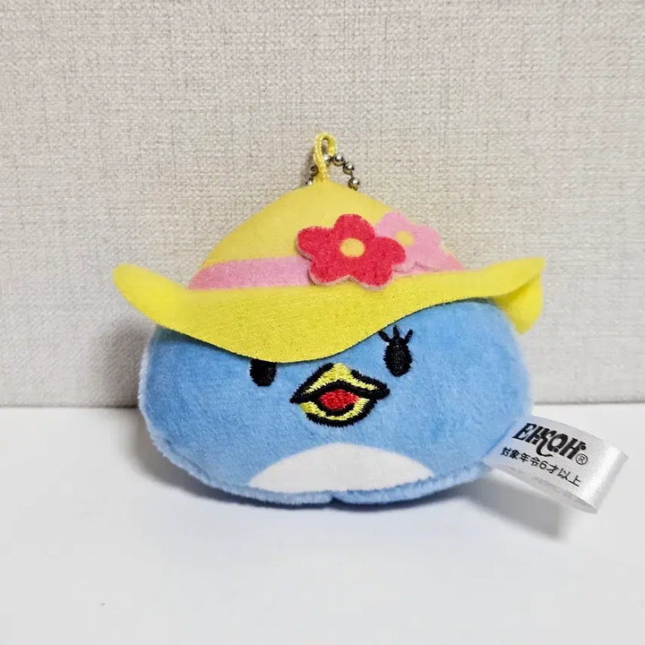 [BUNJANG] Niconico Pun Pitkoro Penguin Face Keychain / 엄마와 함께 니코니코푼 핏코로 펭귄 인형 얼굴 키링