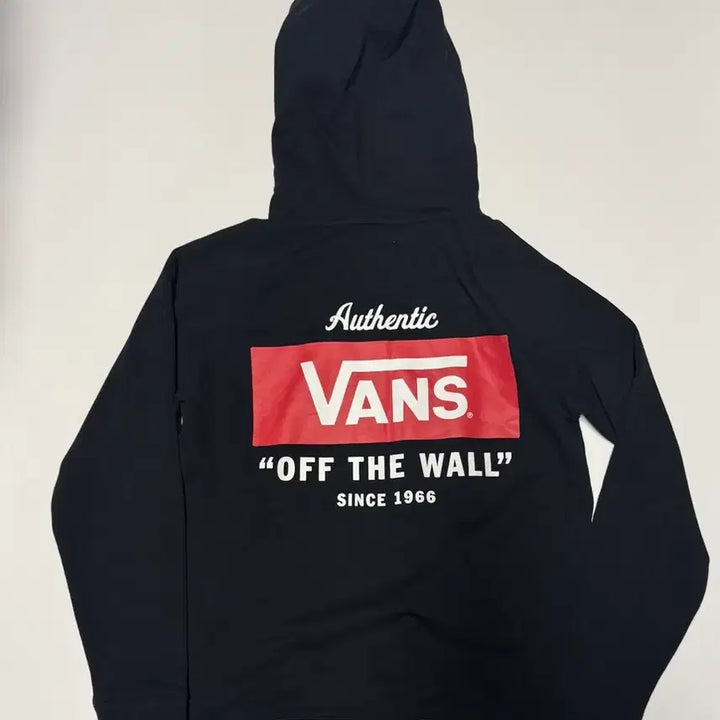 [BUNJANG] Vans Box Logo Street Hoodie (Black) / 반스 Vans 뒷 박스 로고 스트릿 후드티 M ~ L 블랙