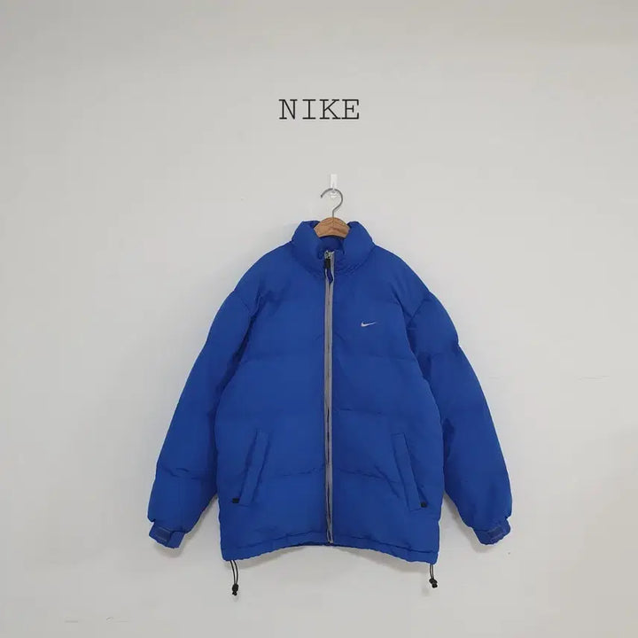 [SOLD OUT] 세일)No.26020305 나이키 블루 푸퍼 패딩 점퍼 스우시패딩