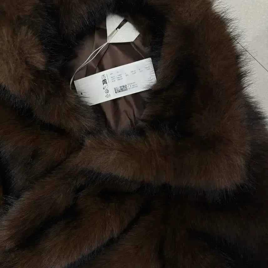 [BUNJANG] Arket Faux Fur Jacket XS Brown / (새상품) 아르켓 퍼 자켓 XS 브라운