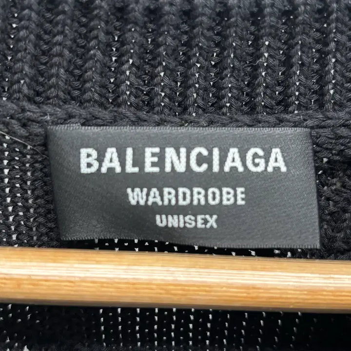 [BUNJANG] Balenciaga Multi Logo Knit Sweater / [M]발렌시아가 멀티로고 니트