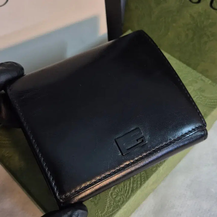 [BUNJANG] Gucci Black Bifold Wallet / 구찌 블랙 반지갑 (정품)