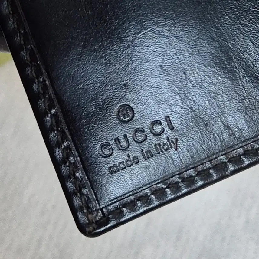 [BUNJANG] Gucci Black Bifold Wallet / 구찌 블랙 반지갑 (정품)