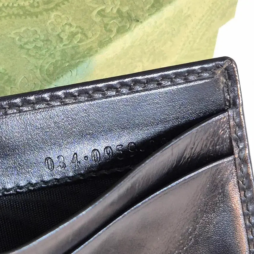 [BUNJANG] Gucci Black Bifold Wallet / 구찌 블랙 반지갑 (정품)