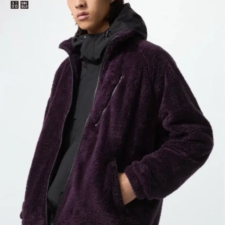 [BUNJANG] Needles x Uniqlo Fleece Jacket / [L] 니들스 x 유니클로 플리스 후리스 재킷 집업 자켓