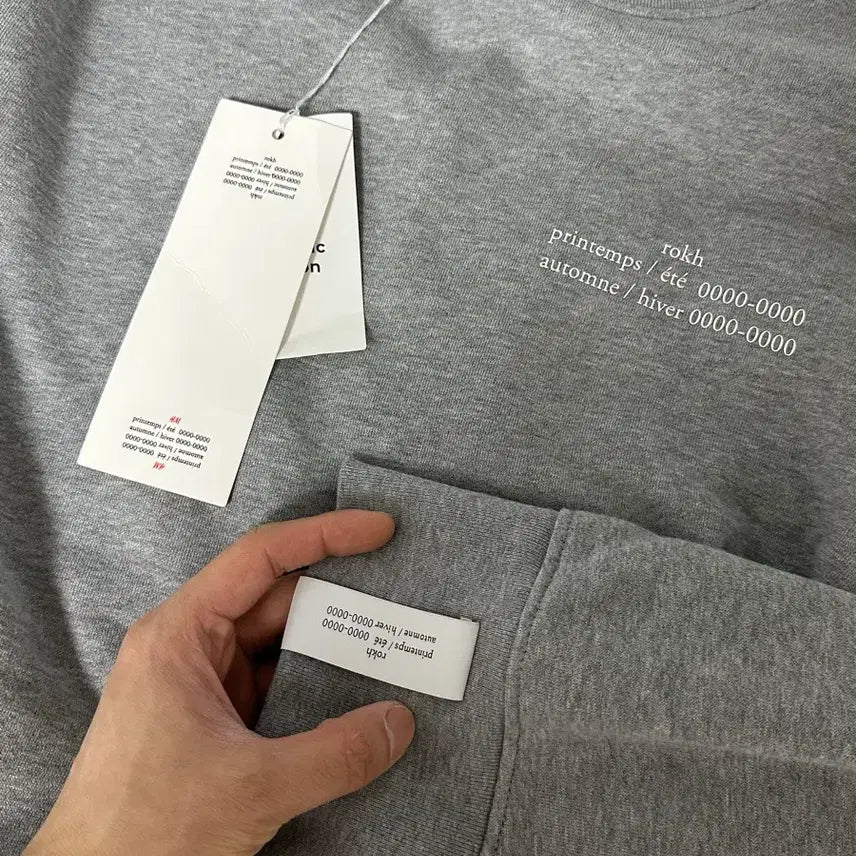 [BUNJANG] H&M ROKH Collaboration Sweatshirt / H&M X ROKH 콜라보 맨투맨 새상품 급처