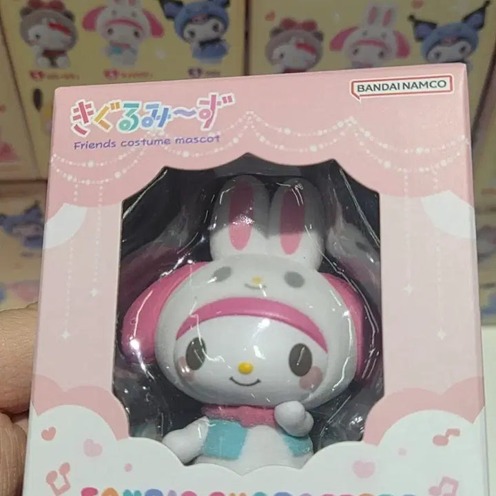 [BUNJANG] Sanrio Animal Costume Flocked Figure / 산리오 동물코스듐 플로키피규어
