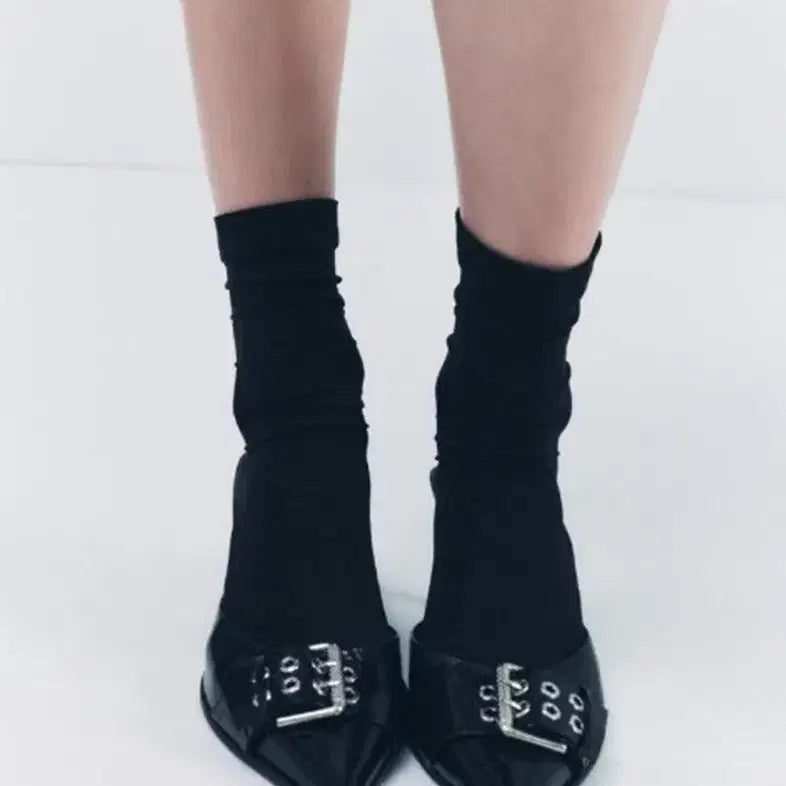 [BUNJANG] ZARA Buckle Heel Mules / 자라 버클 힐 뮬