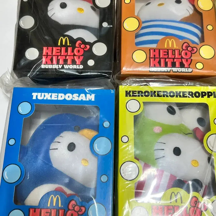 [BUNJANG] McDonald's Sanrio Hello Kitty Bubbly World Set / 새상품 맥도날드 산리오 헬로키티 버블리월드 세트
