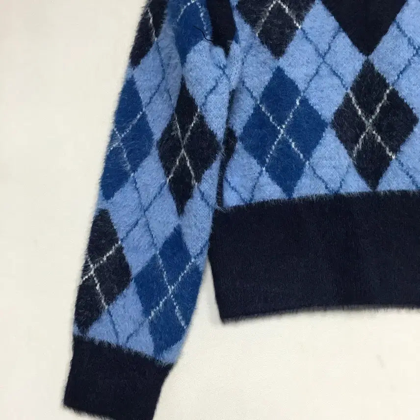 [BUNJANG] VOBAVOCA YooA Argyle Knit F / 보카바카 유아 아가일 니트 F