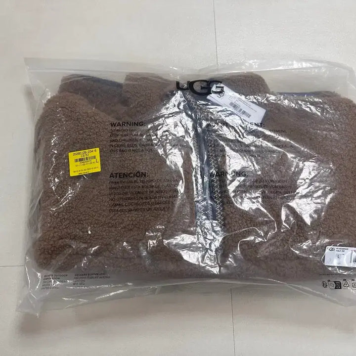 [BUNJANG] UGG Tasman Fleece Half Zip Jacket Brown Camel / [L] 어그 타스만 플리스 하프 반집업 후리스 자켓 브라운 카멜