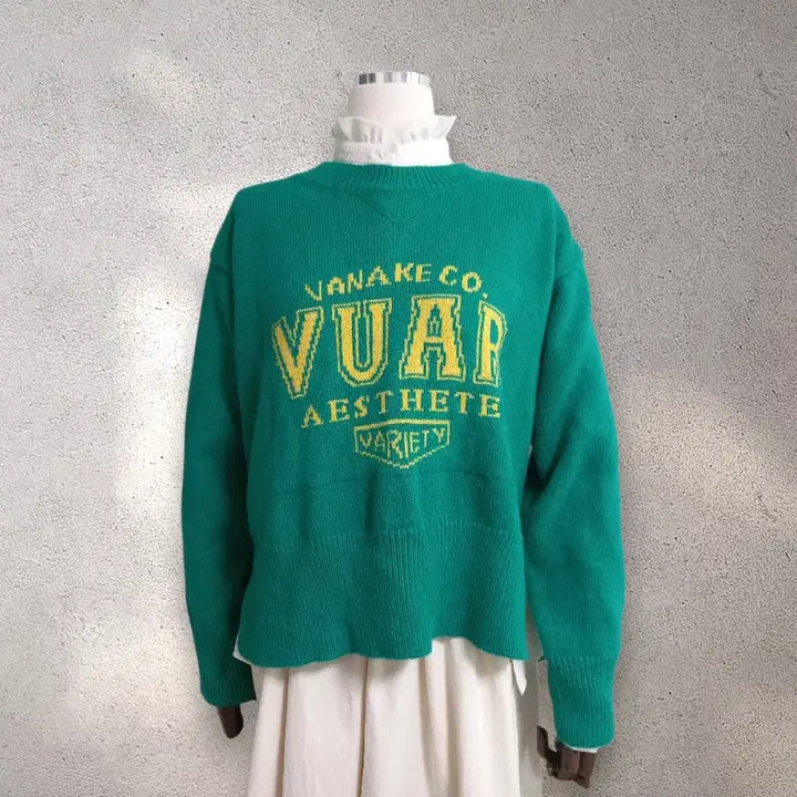 [BUNJANG] Baneike Asymmetrical Knit Top / 반에이크 언발 니트