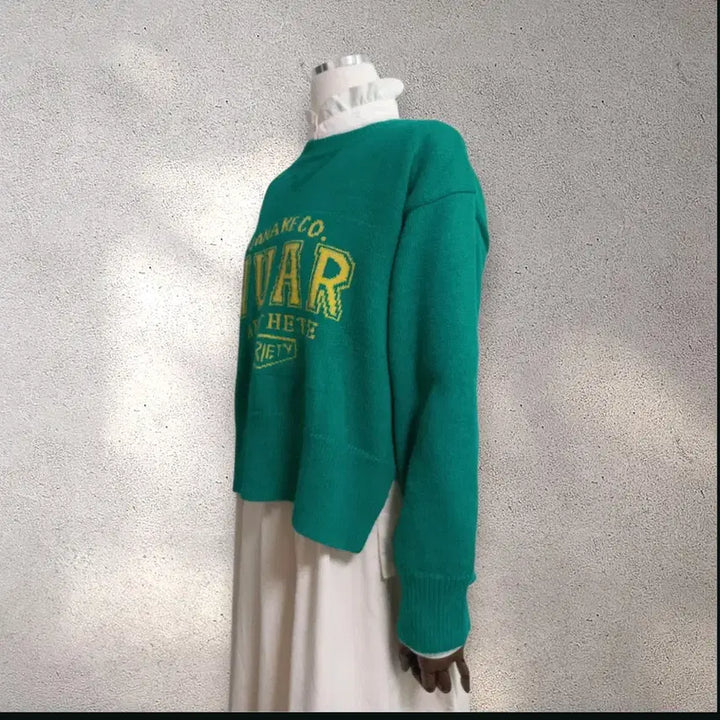 [BUNJANG] Baneike Asymmetrical Knit Top / 반에이크 언발 니트