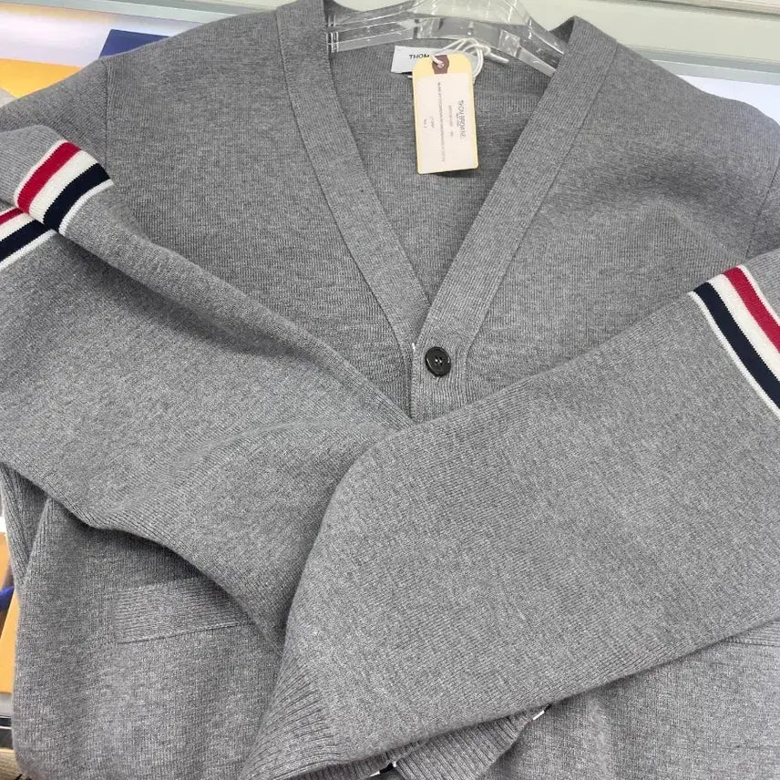[BUNJANG] Thom Browne Gray Cardigan / 톰브라운 가디건 그레이