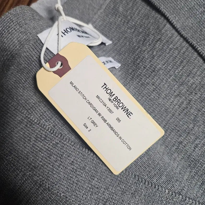 [BUNJANG] Thom Browne Gray Cardigan / 톰브라운 가디건 그레이