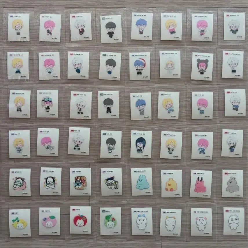 [BUNJANG] PLAVE GS25 Collection Sticker Bundle Set / 플레이브 띠부씰 드볼 gs25