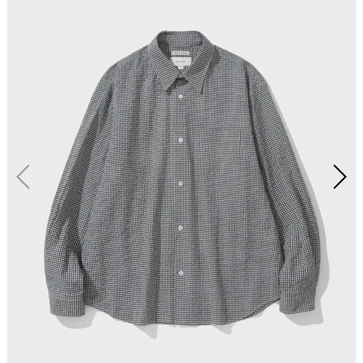 [BUNJANG] Shirter Editor Gingham Blue Shirt / 셔터 에디터셔츠 L