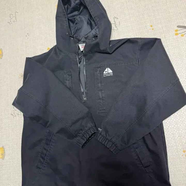 [BUNJANG] Supreme Nike ACG Denim Pullover Jacket / 슈프림 나이키 ACG 데님 풀오버 블랙 22FW