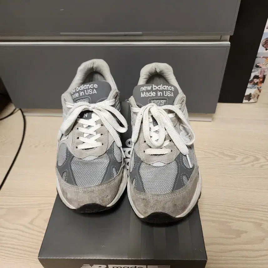 [BUNJANG] New Balance 993 Made in USA Gray Sneakers / (265)뉴발란스 993 Made in USA 그레이