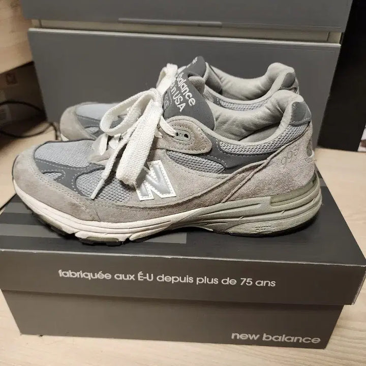 [BUNJANG] New Balance 993 Made in USA Gray Sneakers / (265)뉴발란스 993 Made in USA 그레이