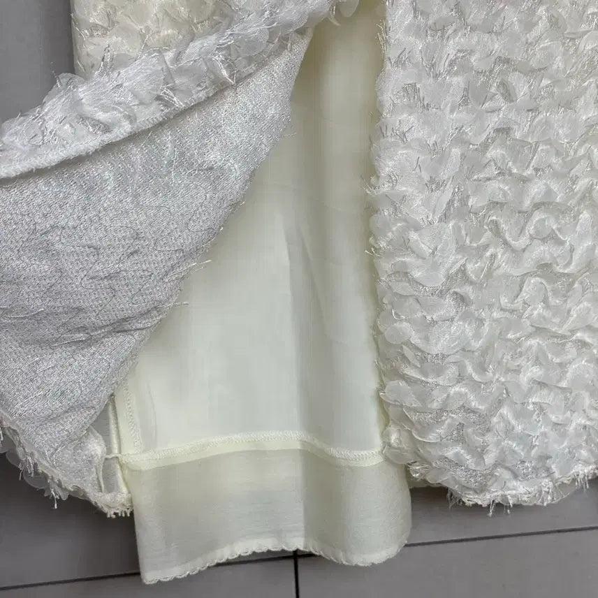 [BUNJANG] MIN 26SS Lace Texture Cardigan & Skirt Set / MIN* 26SS 스타일 레이스 텍스처 가디건&스커트 셋업