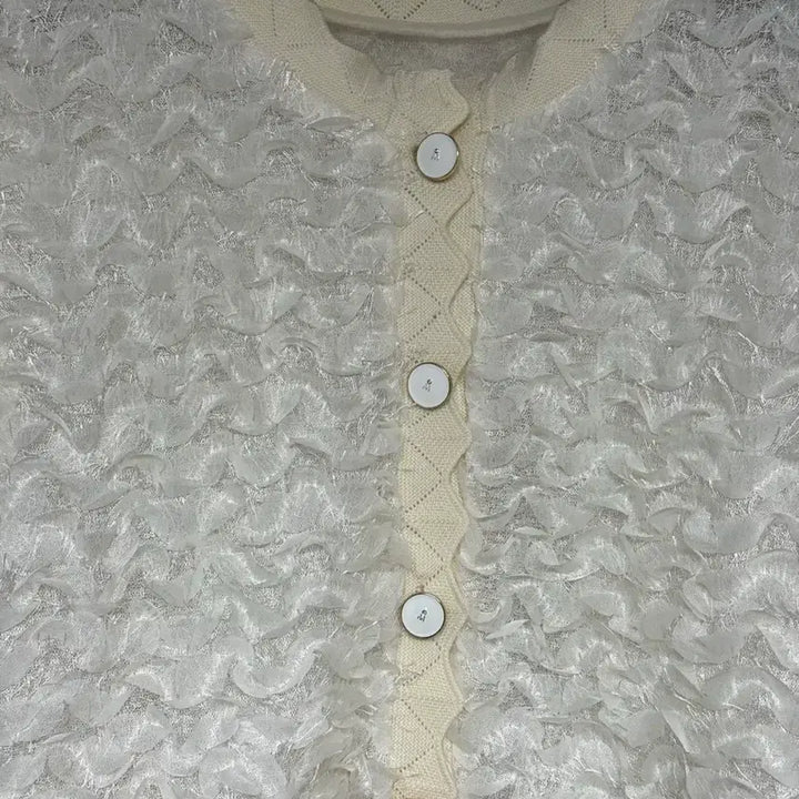 [BUNJANG] MIN 26SS Lace Texture Cardigan & Skirt Set / MIN* 26SS 스타일 레이스 텍스처 가디건&스커트 셋업