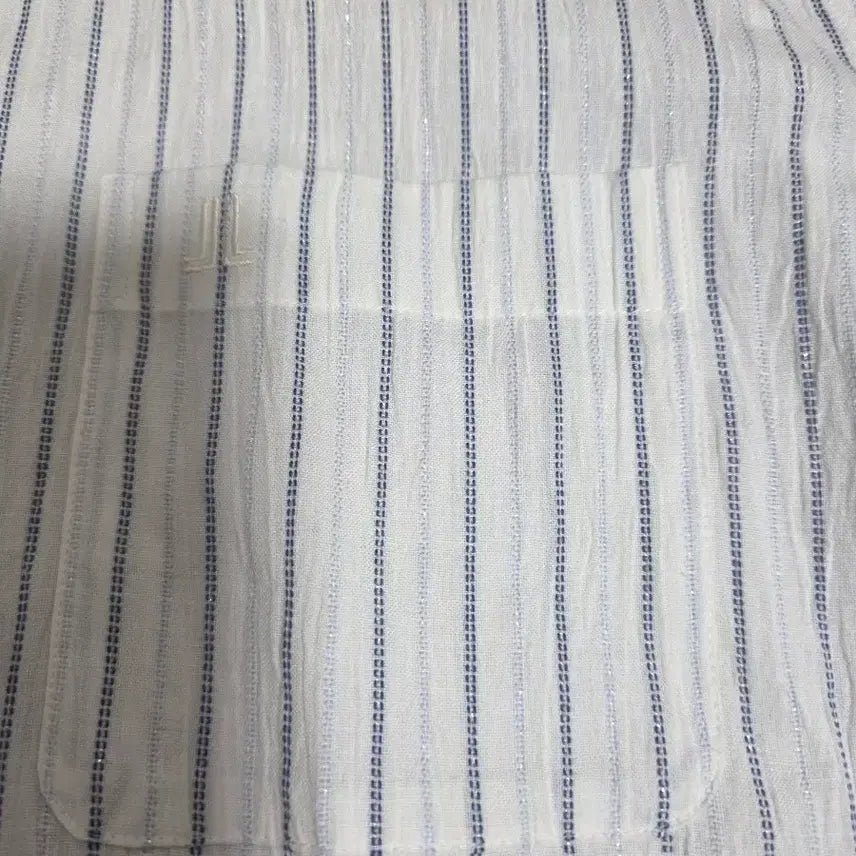 [BUNJANG] Lanvin Striped Button-Down Shirt / [새제품] 랑방 스트라이프 버튼다운 셔츠 L