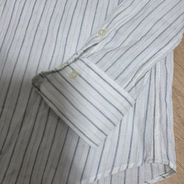 [BUNJANG] Lanvin Striped Button-Down Shirt / [새제품] 랑방 스트라이프 버튼다운 셔츠 L