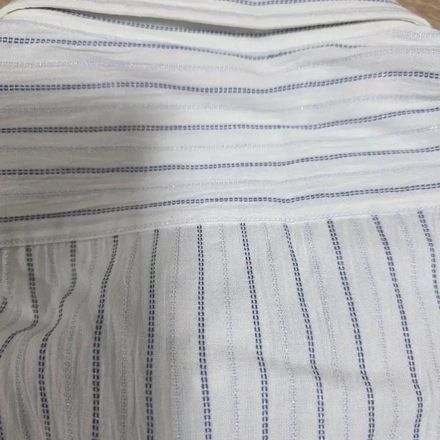 [BUNJANG] Lanvin Striped Button-Down Shirt / [새제품] 랑방 스트라이프 버튼다운 셔츠 L