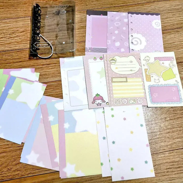 [BUNJANG] ABOABLE Crush A7 Binder Diary Insert (55+ sheets) / 어버블크러쉬 a7 바인더 다이어리 속지 55장이상