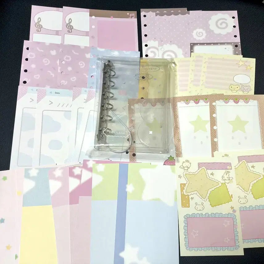 [BUNJANG] ABOABLE Crush A7 Binder Diary Insert (55+ sheets) / 어버블크러쉬 a7 바인더 다이어리 속지 55장이상