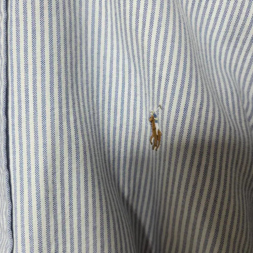 [BUNJANG] Polo Ralph Lauren Blue Stripe Classic Fit Shirt L / 폴로 블루스트라이프 클래식핏 L