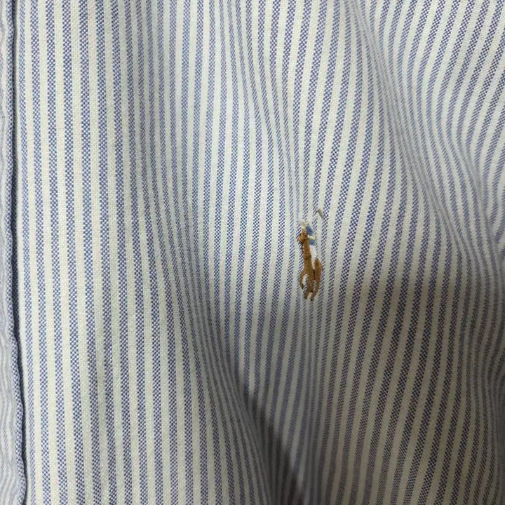 [BUNJANG] Polo Ralph Lauren Blue Stripe Classic Fit Shirt L / 폴로 블루스트라이프 클래식핏 L