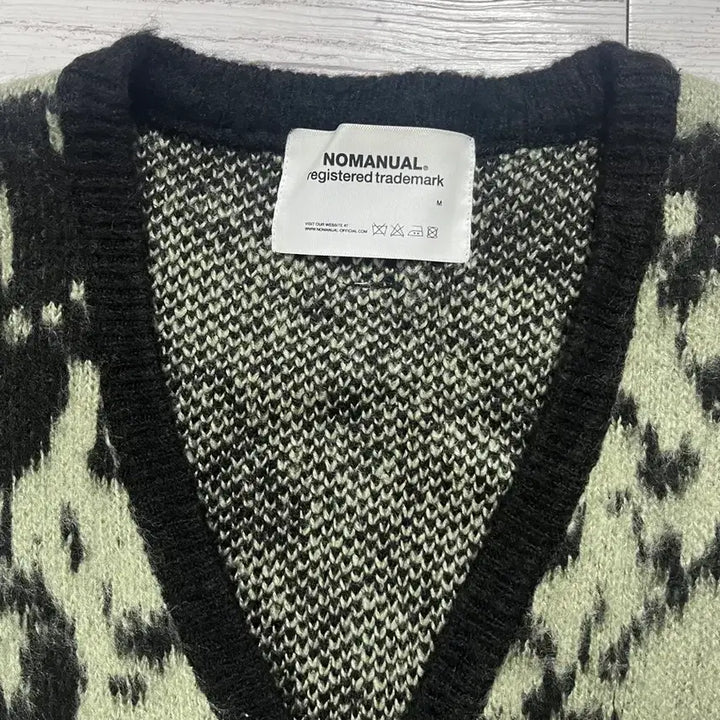 [BUNJANG] No-Manual PPS Hairly Cardigan / 노메뉴얼 PPS 헤어리 가디건 카키