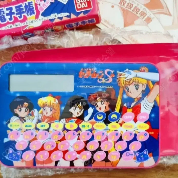 [BUNJANG] Sailor Moon Electronic Organizer & Calculator / 고전 세일러문 전자수첩, 세일러문 계산기, 세일러문