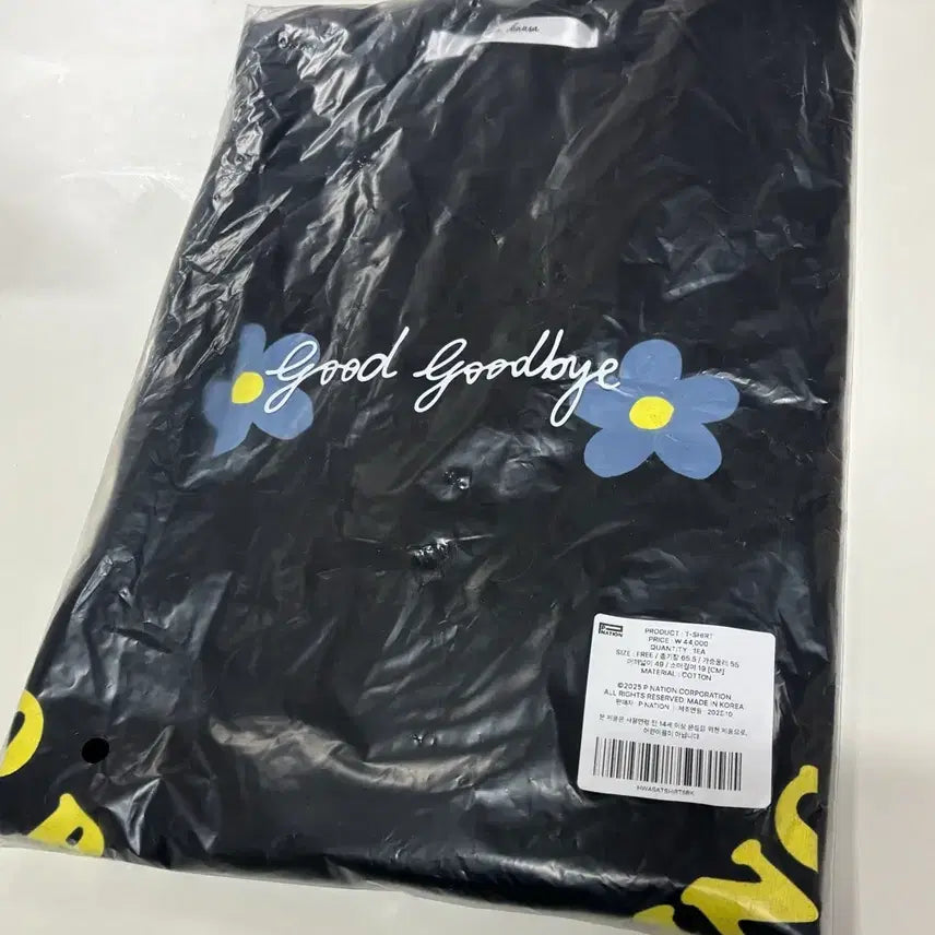 [BUNJANG] Hwa Sa Good Goodbye Sealed T-shirt / [미개봉] 화사 Good goodbye 굿즈 티셔츠 팝니다