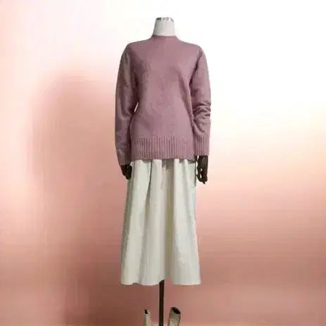 [BUNJANG] Morgan Pastel Pink Knit Sweater / 모르간 니트
