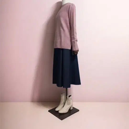 [BUNJANG] Morgan Pastel Pink Knit Sweater / 모르간 니트