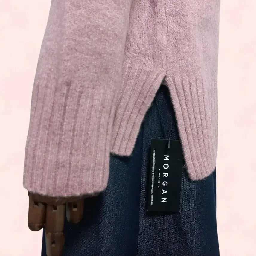 [BUNJANG] Morgan Pastel Pink Knit Sweater / 모르간 니트