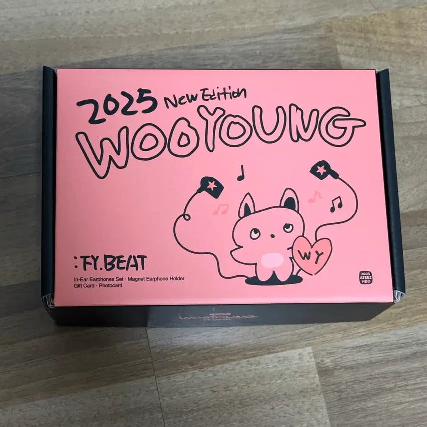 에이티즈 우영 2025 생일 MD (이어폰, 케이스 제외)