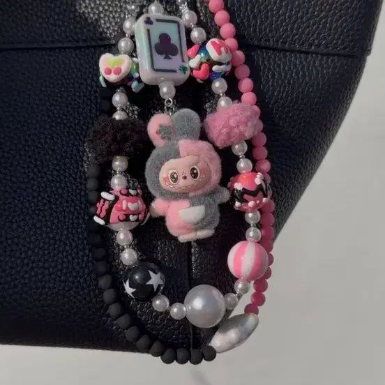 [BUNJANG] Blackpink Custom Handmade Bag Charm / 캐릭터 핸드메이드 가방 키링 악세사리 블랙핑크