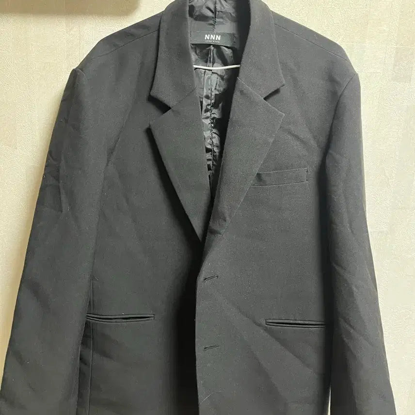 [BUNJANG] NNN Black Blazer Jacket / NNN 블랙 블레이저 자켓