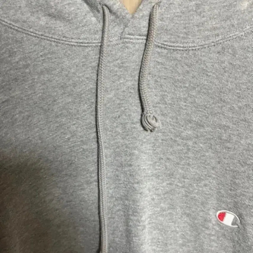 [BUNJANG] Champion Gray Fleece Hoodie / 챔피온 후드 기모