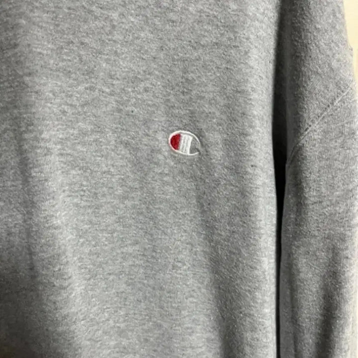 [BUNJANG] Champion Gray Fleece Hoodie / 챔피온 후드 기모