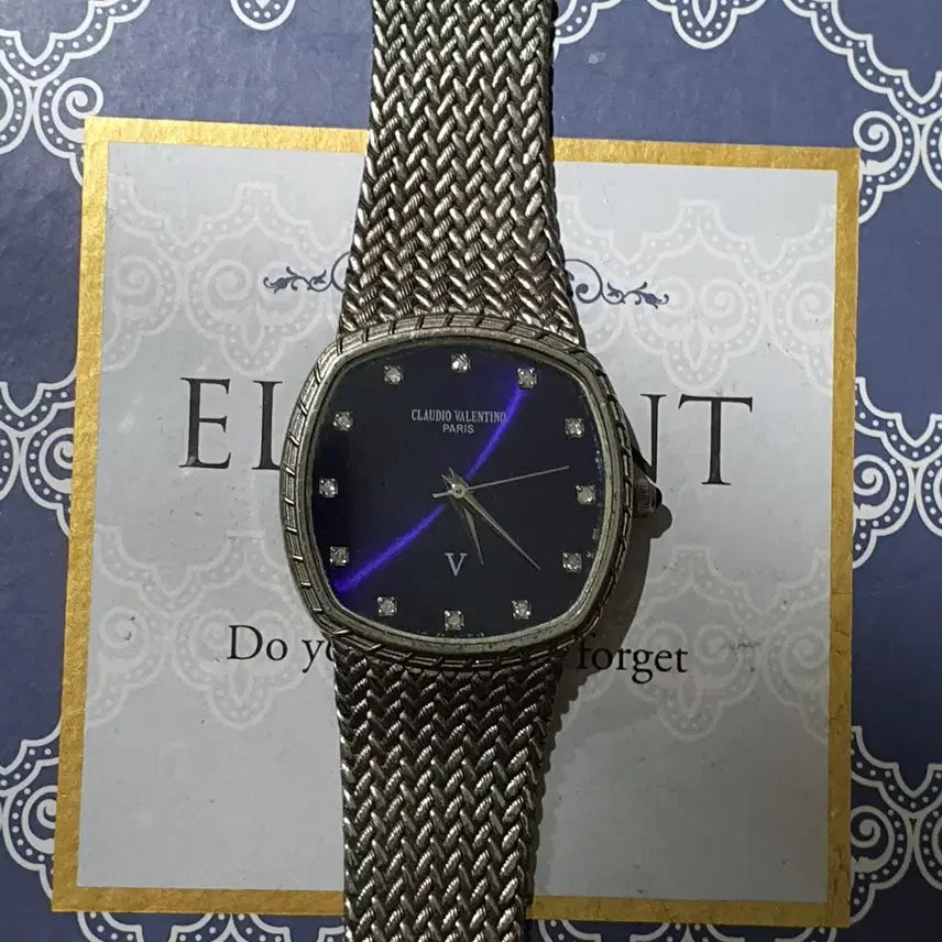 [BUNJANG] CLAUDIO VALENTINO Men's Quartz Watch / 시계 CLAUDIO VALENTINO 클라우디오 발렌티노 남성